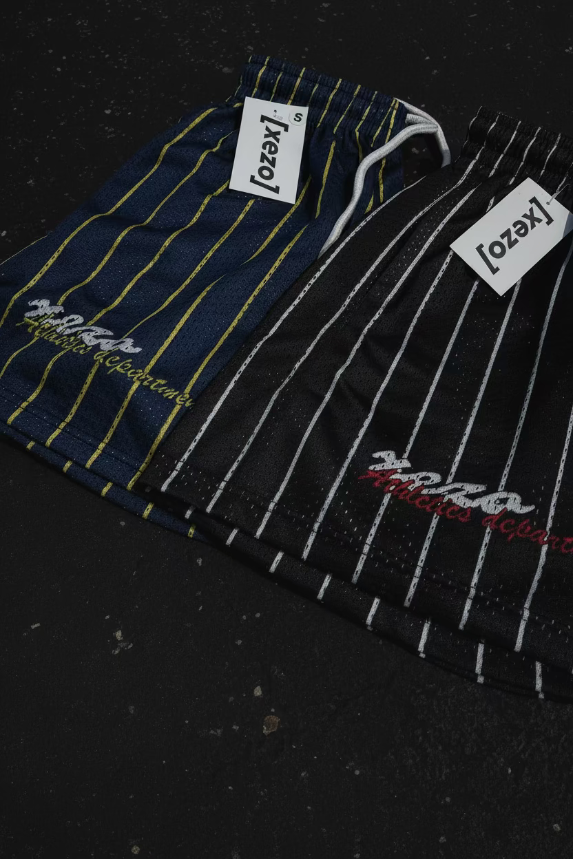 Onyx Pinstripe [Athletics] Shorts