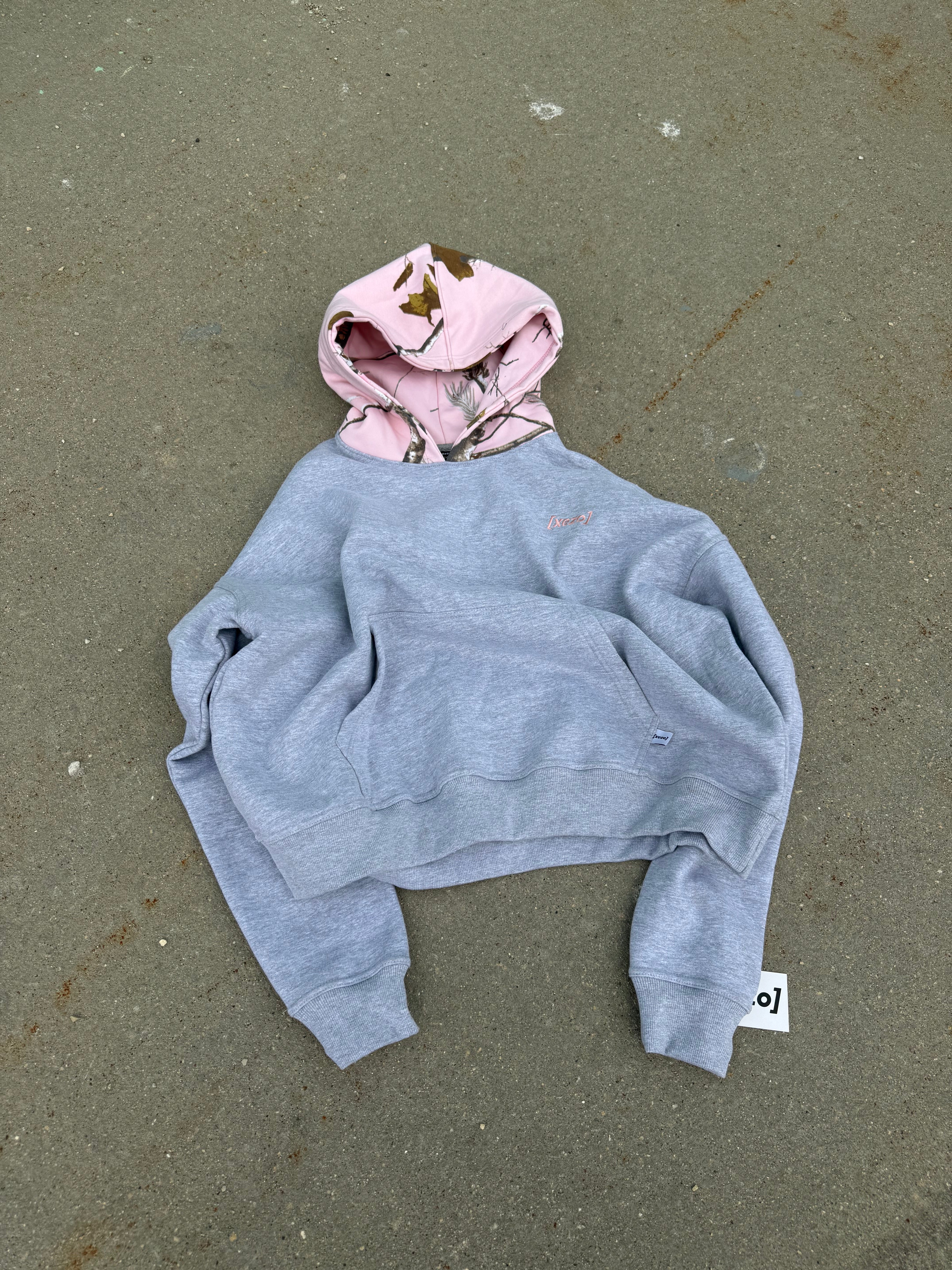 Ash Camo 2 Tone Hoodie