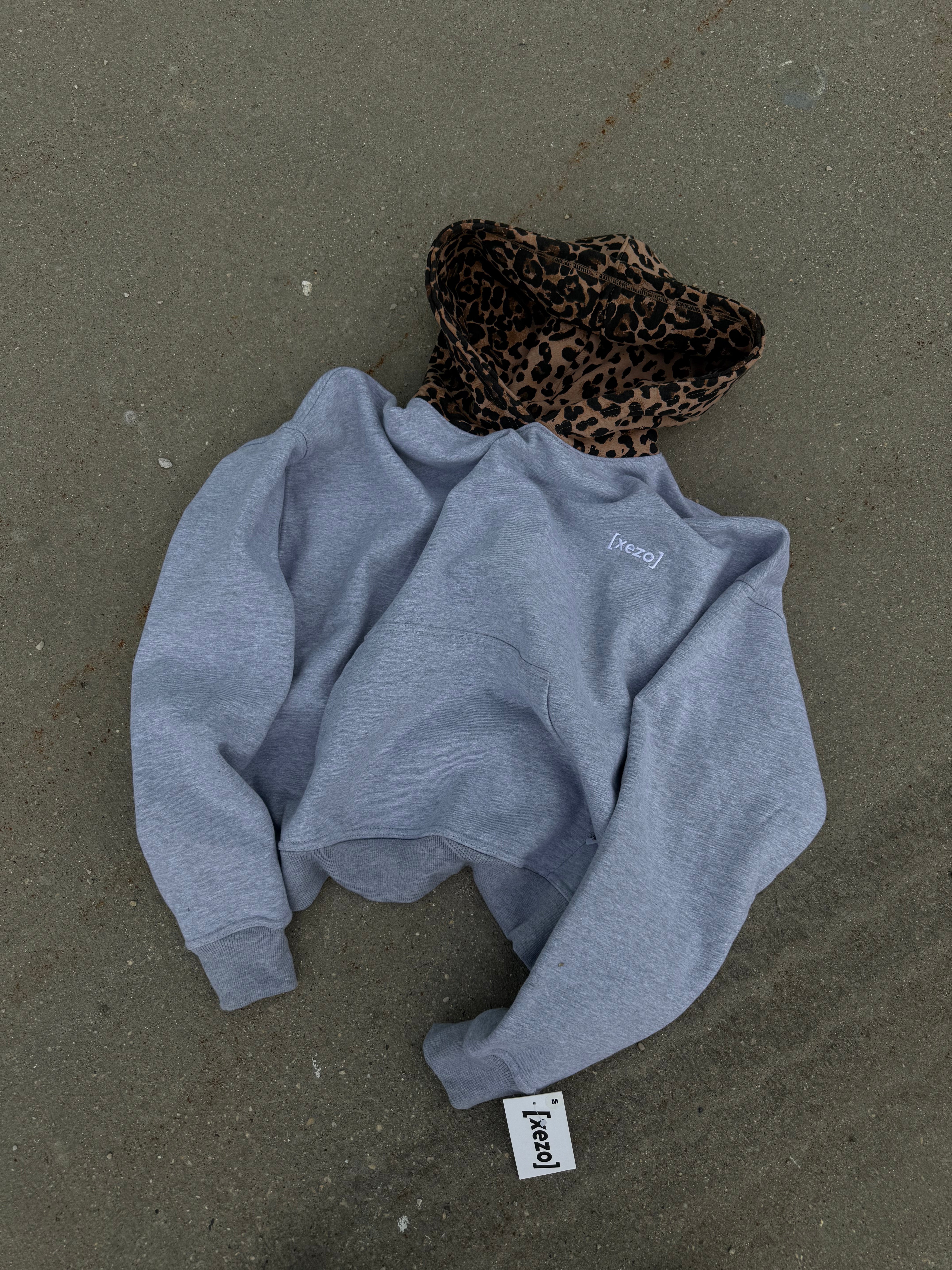 Ash Cheetah 2 Tone Hoodie