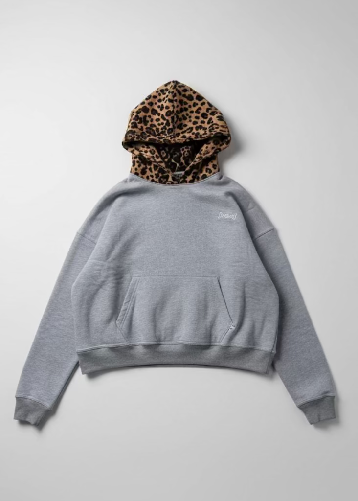 Ash Cheetah 2 Tone Hoodie