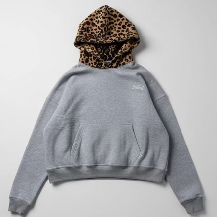 Ash Cheetah 2 Tone Hoodie