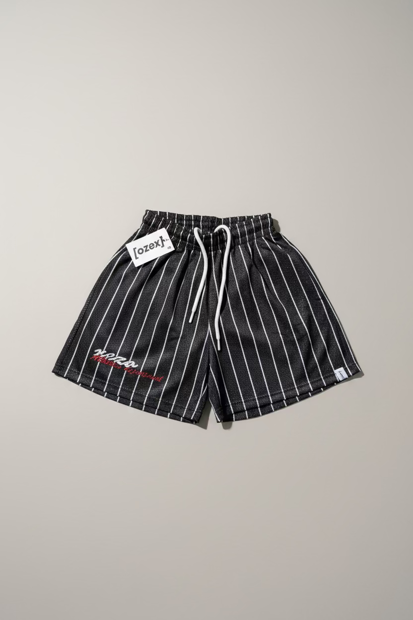 Onyx Pinstripe [Athletics] Shorts